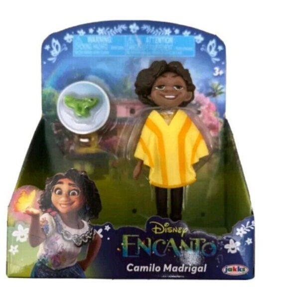 NEW Disney Encanto CAMILO Madrigal 3" Action Figure With Chameleon - Picture 1 of 2